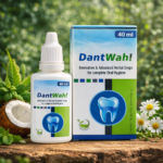Dantwah herbal tooth drops bottle for bleeding gums and bad breath