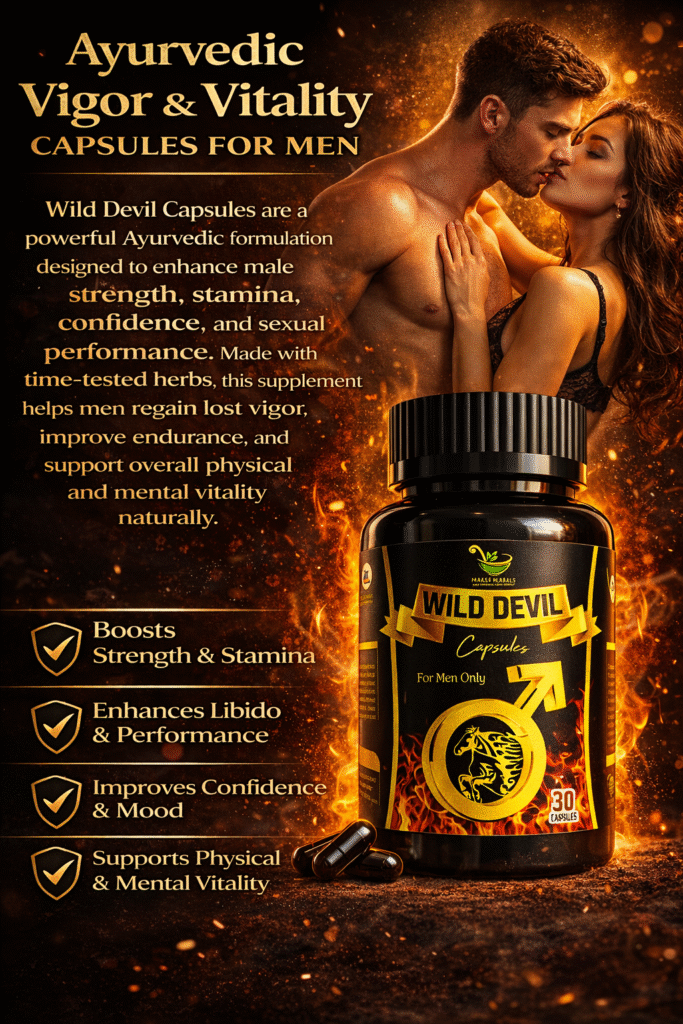 Ayurvedic Vigor & Vitality Capsules for Men