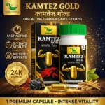 Kamtez Gold Premium Ayurvedic Energy Capsule for Men - Inaksh Herbals