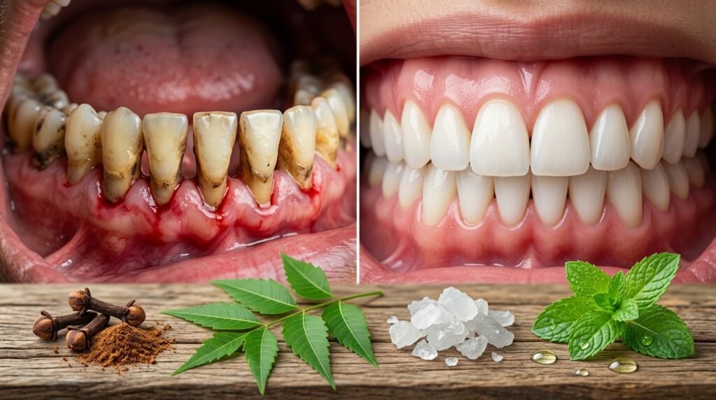 Hilte Hue Dant Majboot Karne Ke Upay Masudo Ka Katna Aur Dhile Danto Ka Ayurvedic Ilaj - Dantwah Drops
